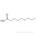 Acido nonanoico CAS 112-05-0